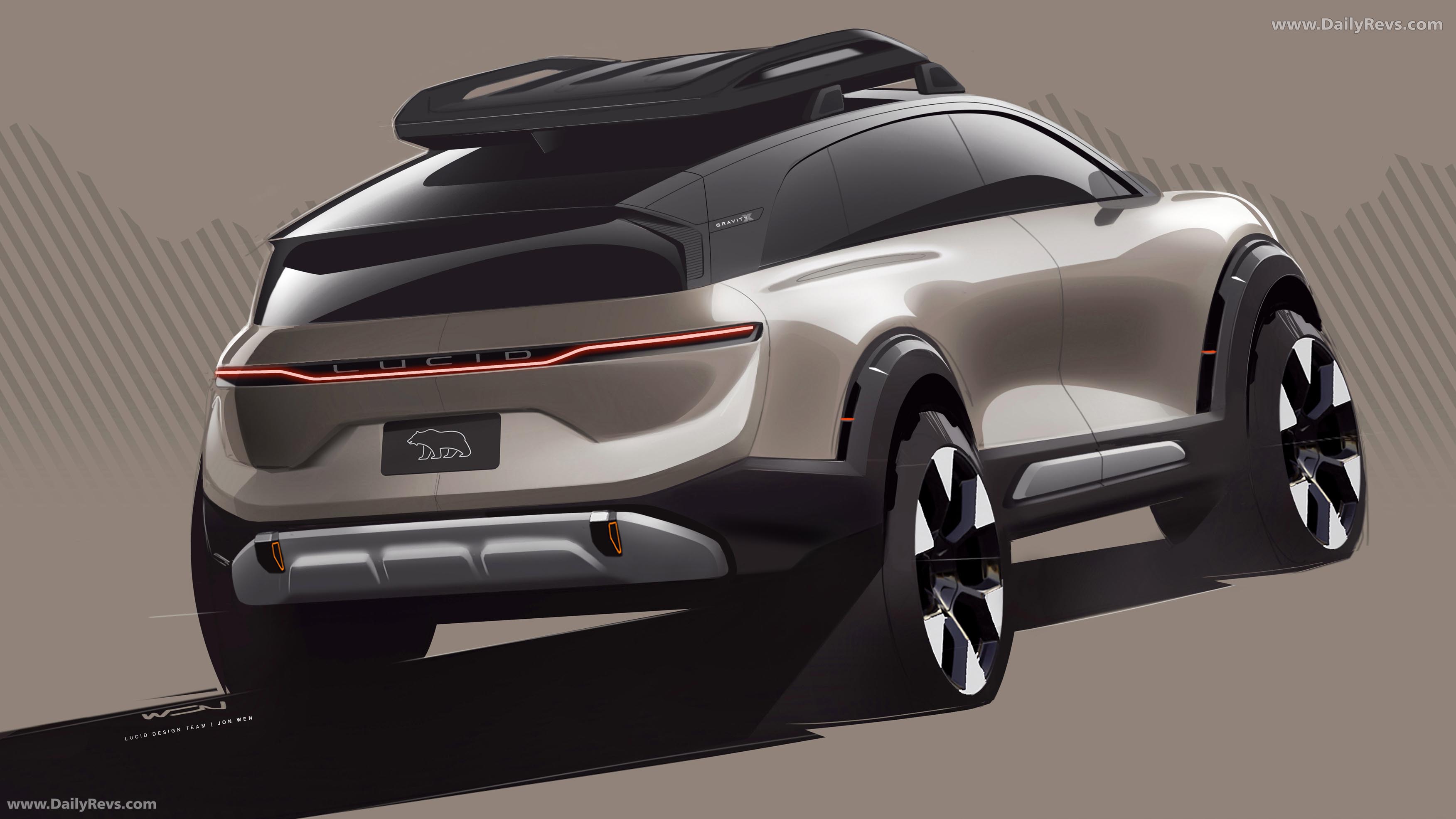 2025 Lucid Gravity X Concept Sketches