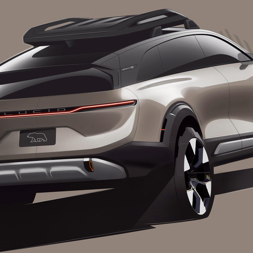 2025 Lucid Gravity X Concept Sketches