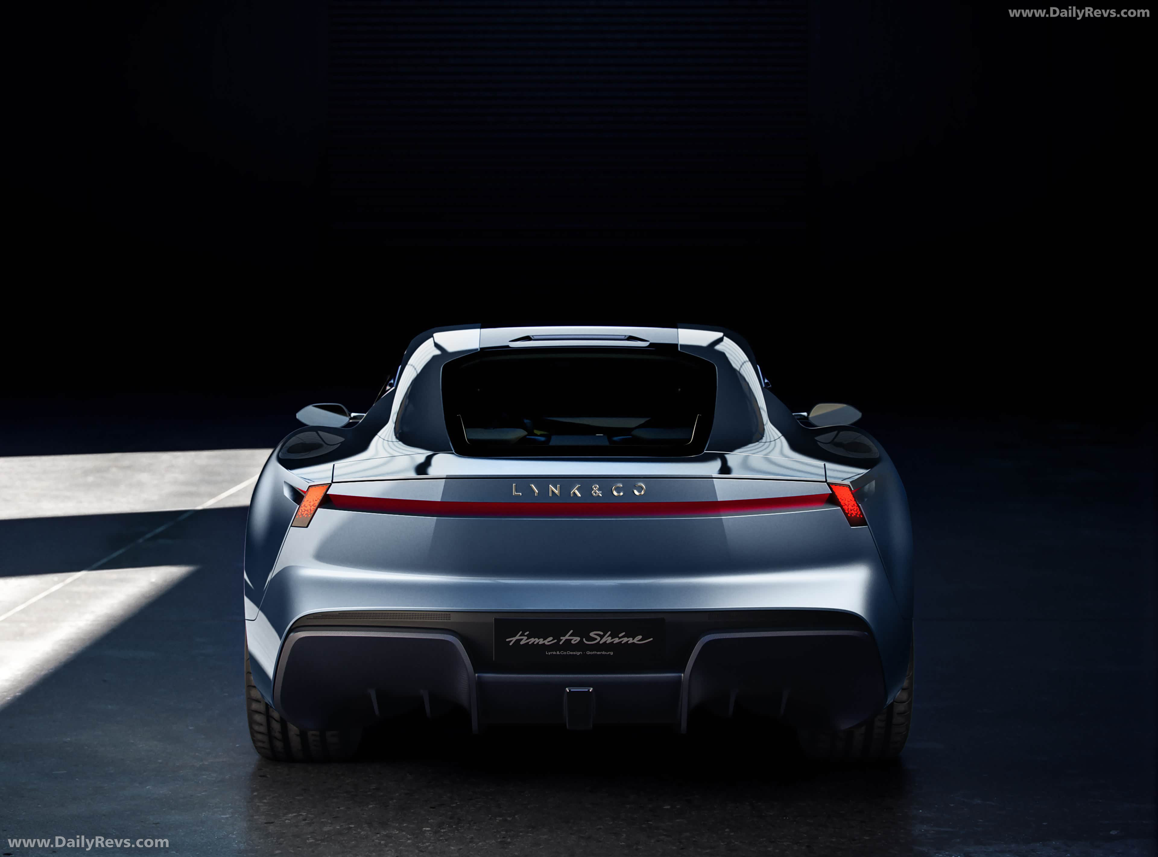 2026 Lynk Co GT Concept Rear View
