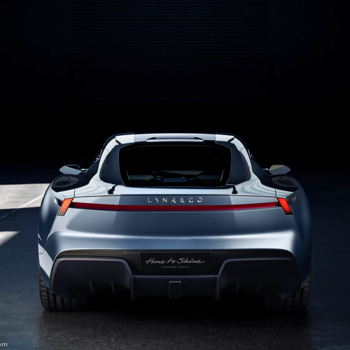 2026 Lynk Co GT Concept Rear View