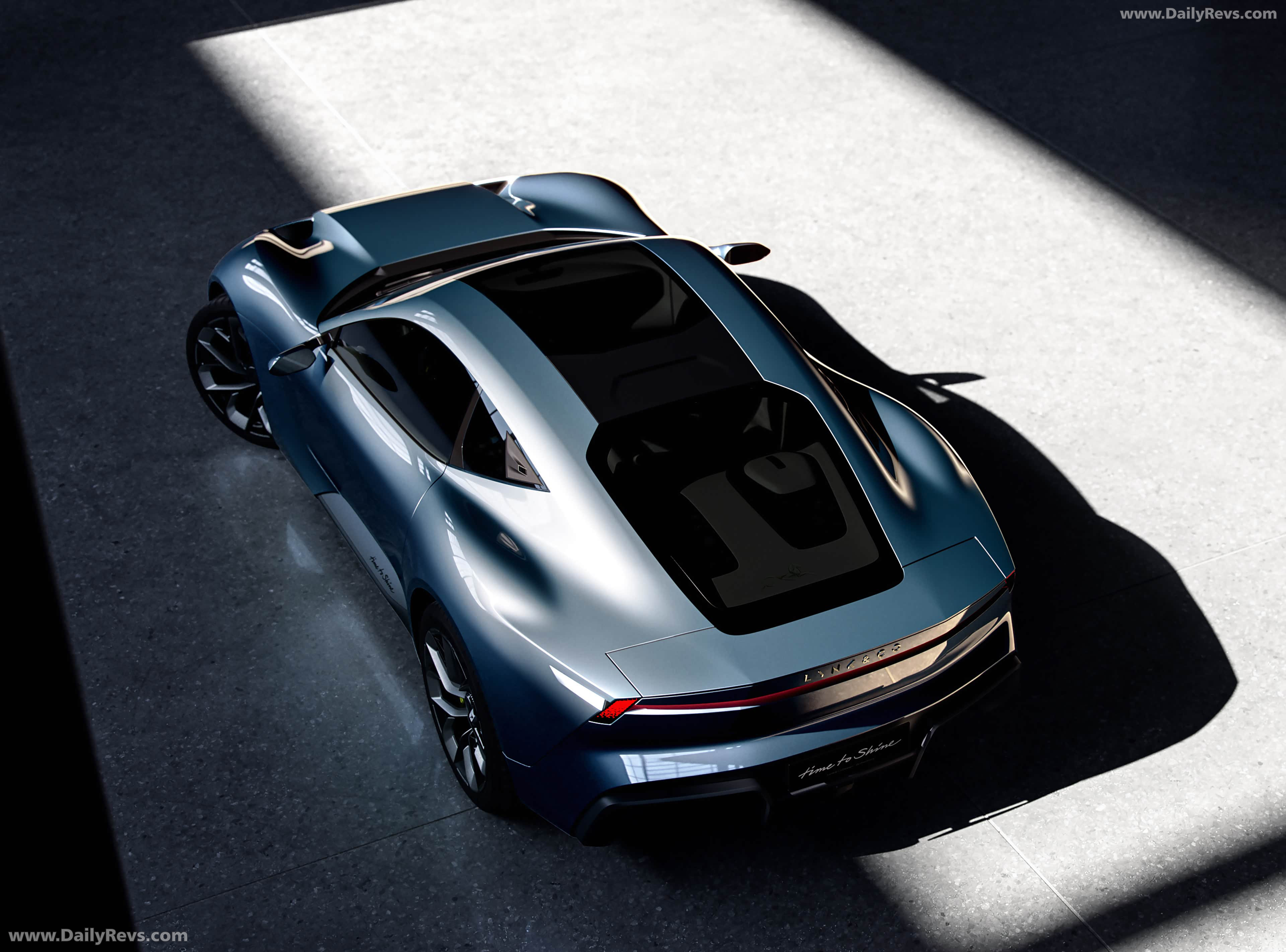 2026 Lynk Co GT Concept Top View