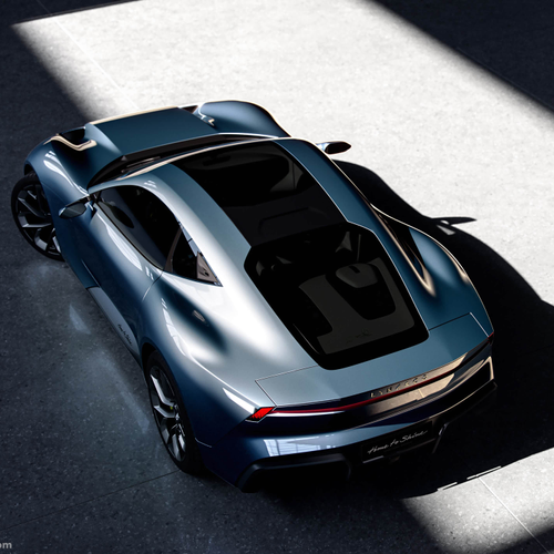 2026 Lynk Co GT Concept Top View
