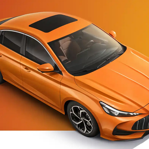 2026 MG 5 Sedan Top View