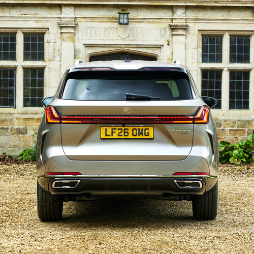 2026 MG S9 PHEV UK Version Rear View
