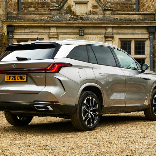 2026 MG S9 PHEV UK Version Rear View
