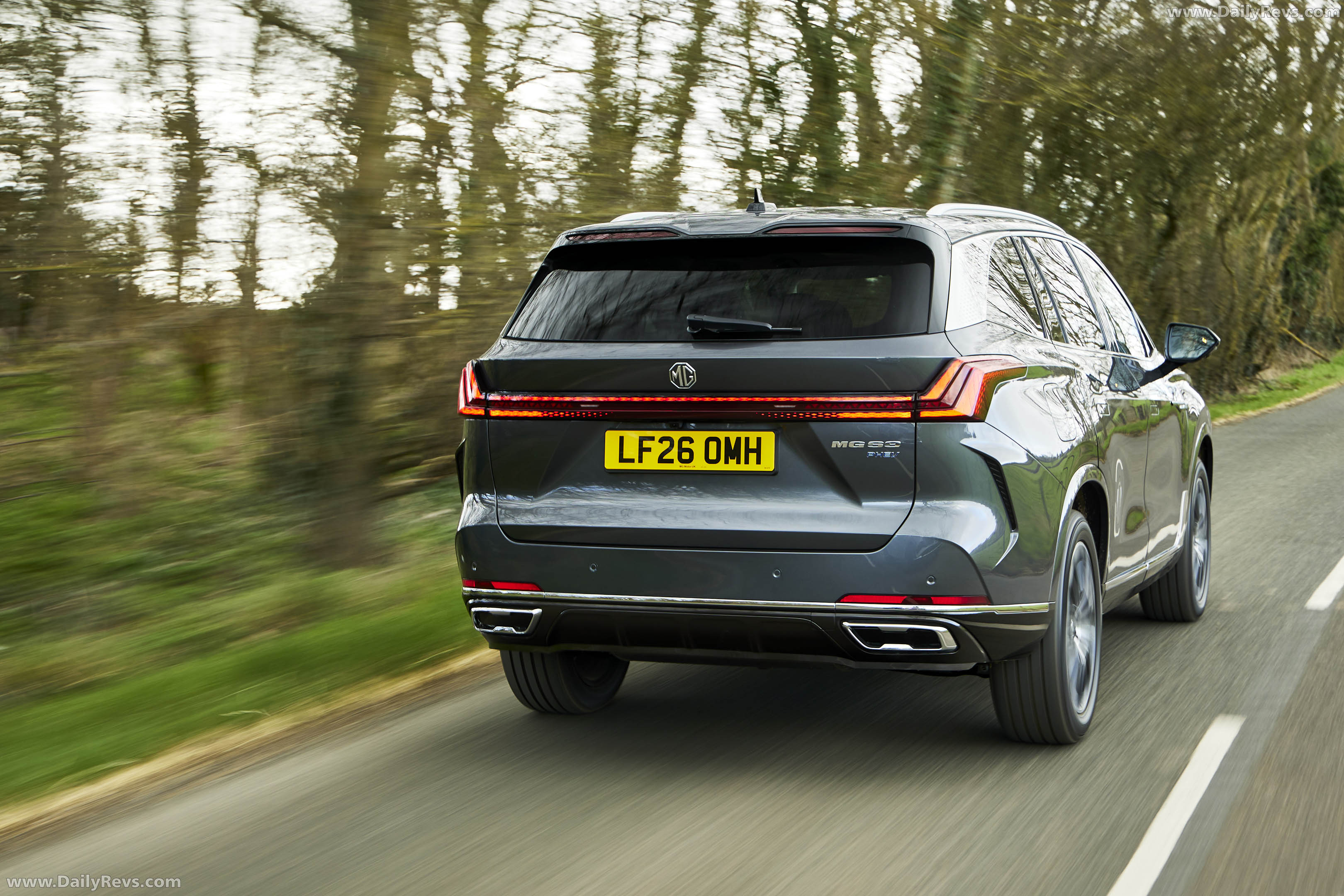 2026 S9 PHEV Camden Grey Rear View