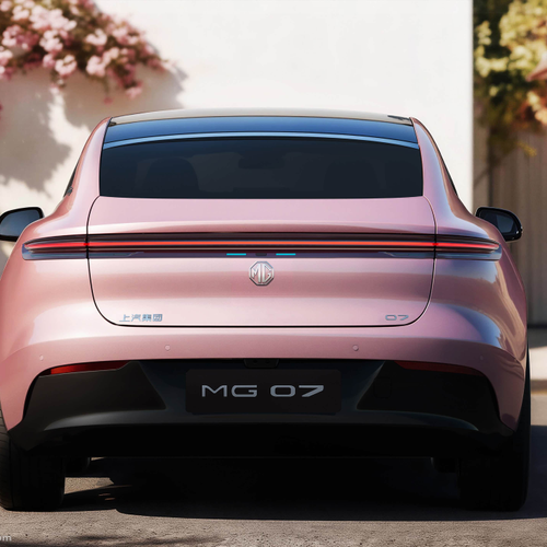 2027 MG 07 Rear View