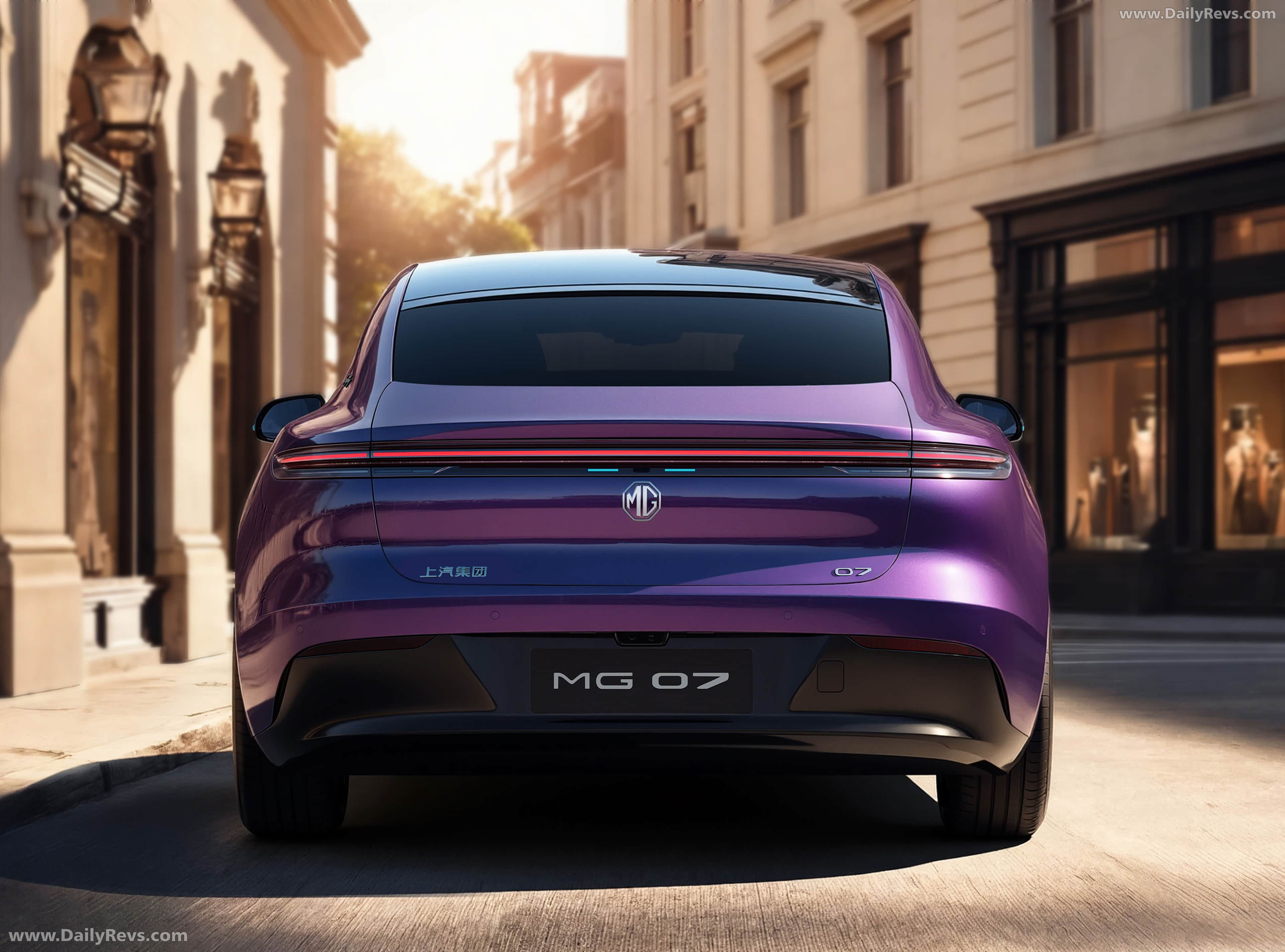 2027 MG 07 Rear View