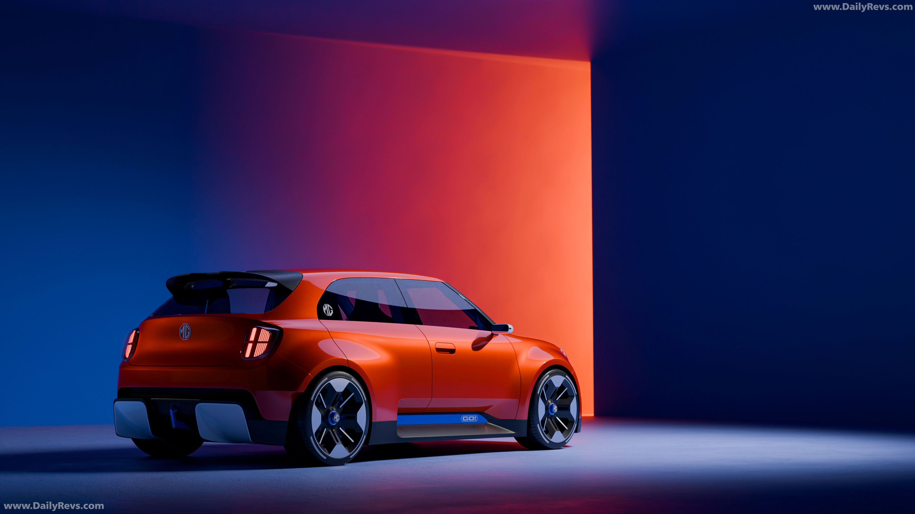 2026 MG GO! Concept Rear View