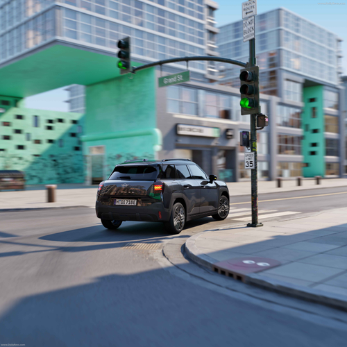 2025 MINI Aceman Monochrome Pack Rear View