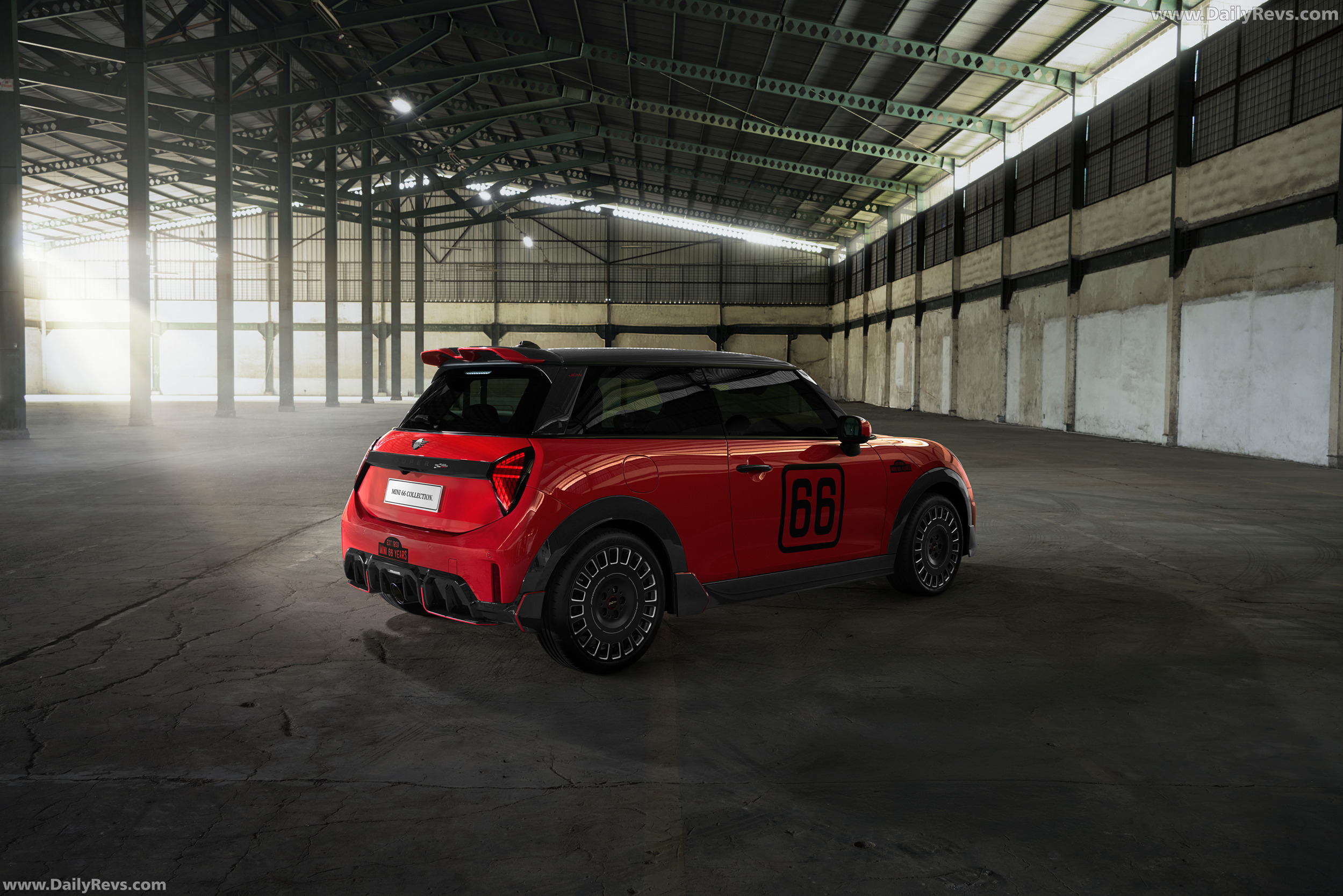 2025 MINI John Cooper Works 66 Collection Rear View