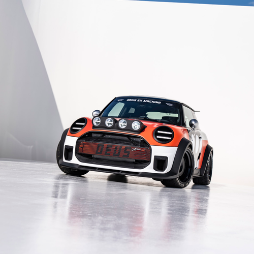 2025 MINI JCW The Machina Concept Front View