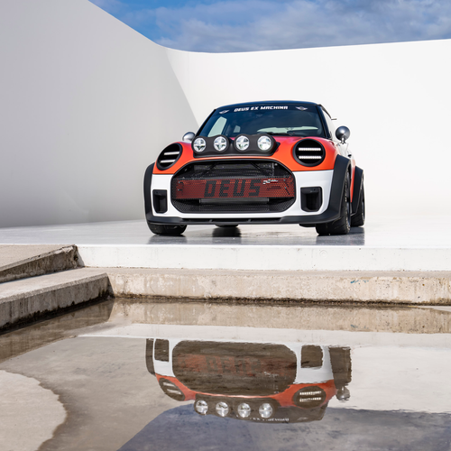 2025 MINI JCW The Machina Concept Front View