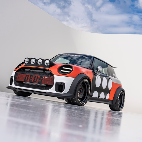2025 MINI JCW The Machina Concept Front View