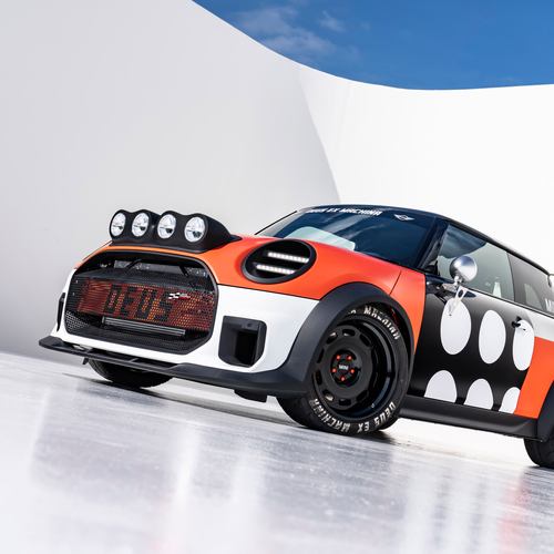 2025 MINI JCW The Machina Concept Front View