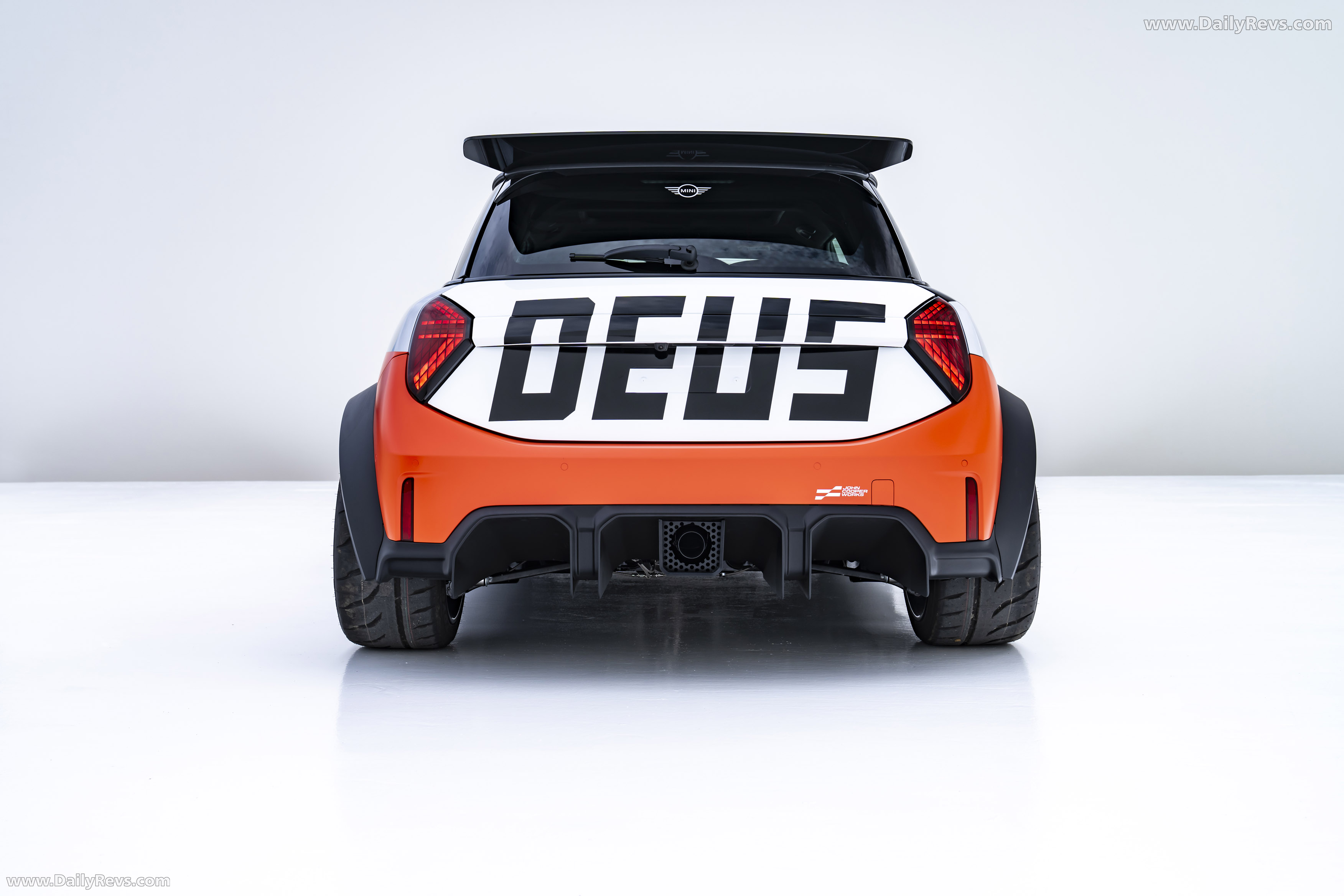 2025 MINI JCW The Machina Concept Rear View
