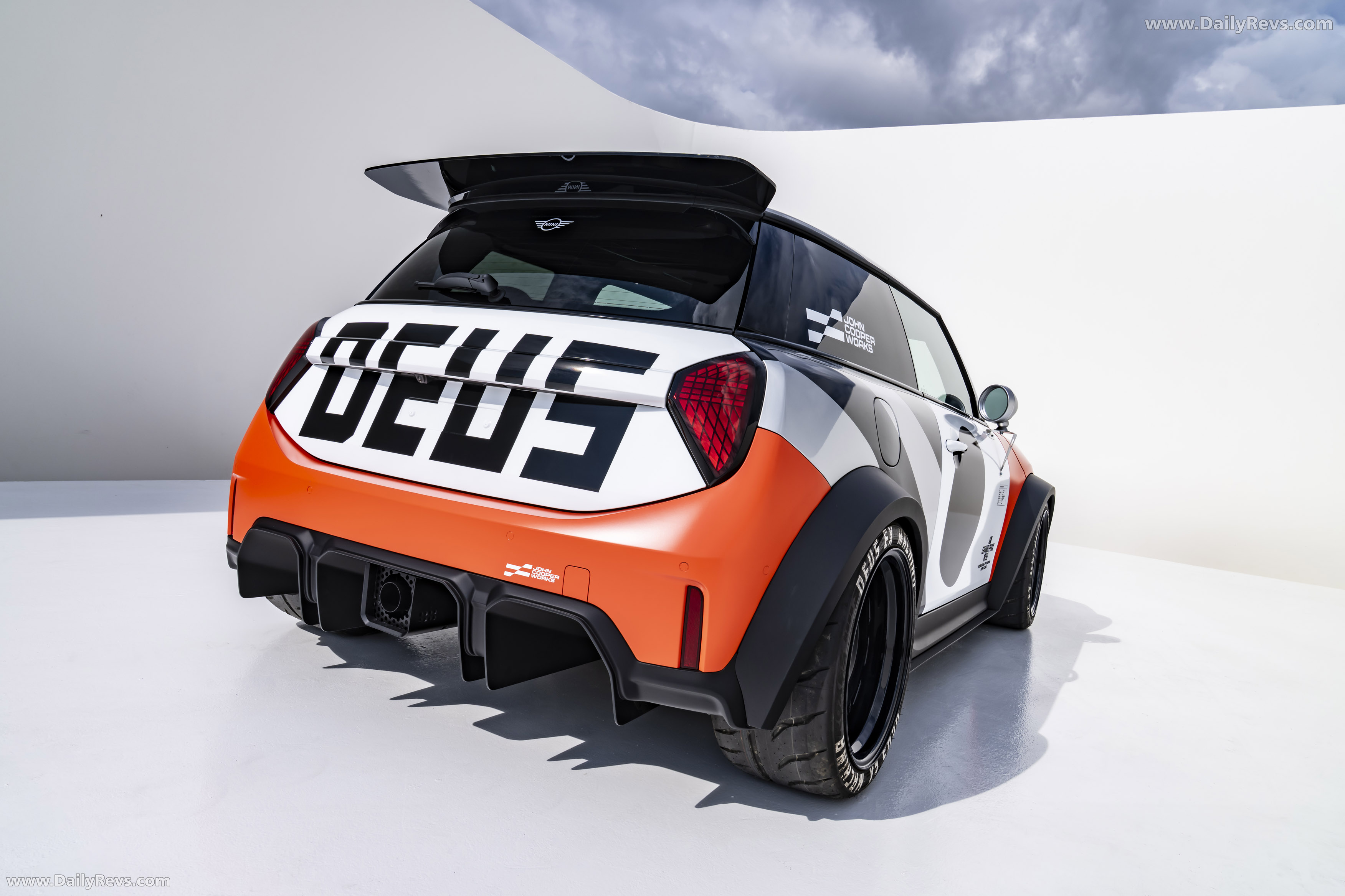 2025 MINI JCW The Machina Concept Rear View
