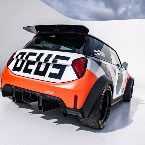 2025 MINI JCW The Machina Concept Rear View