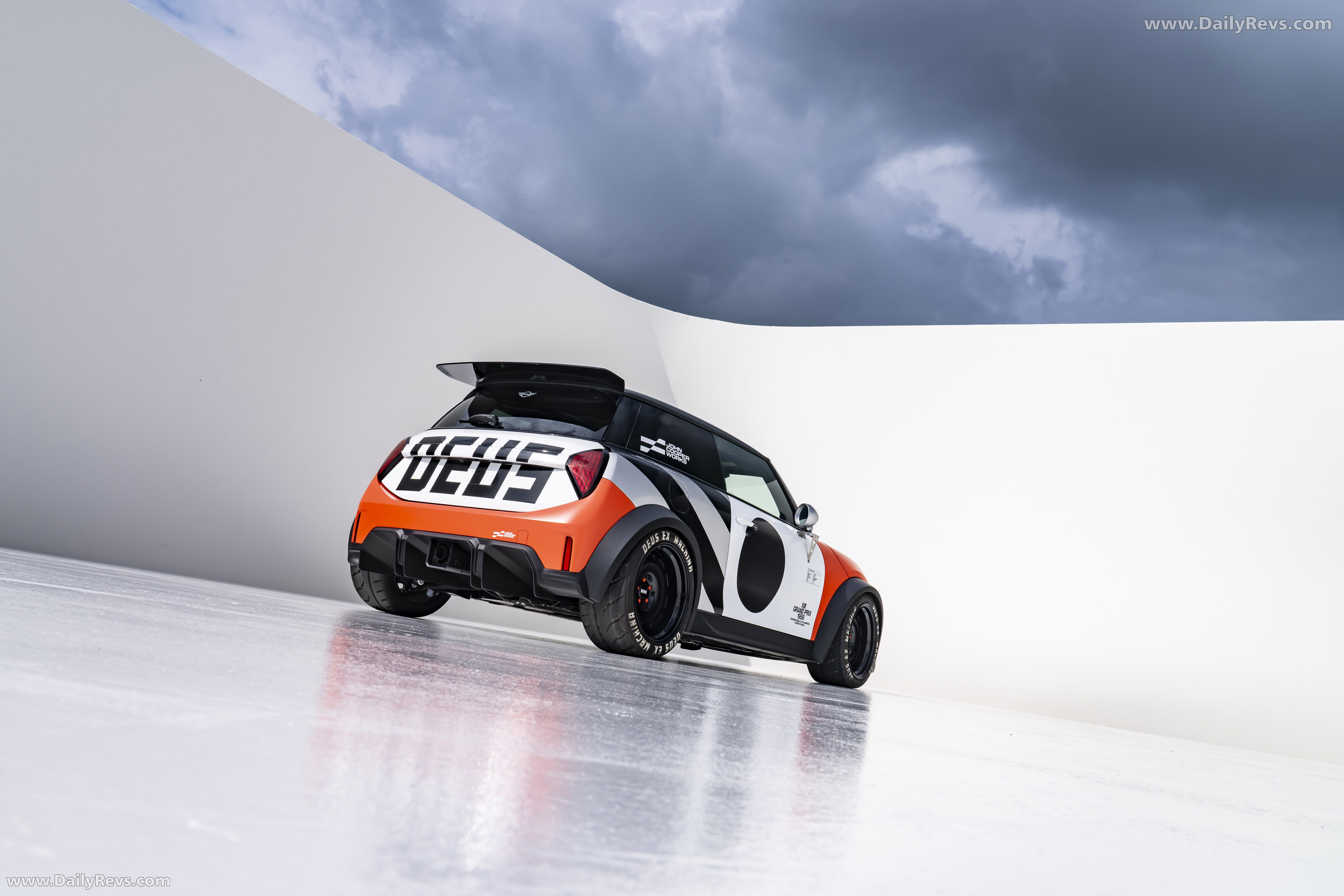 2025 MINI JCW The Machina Concept Rear View