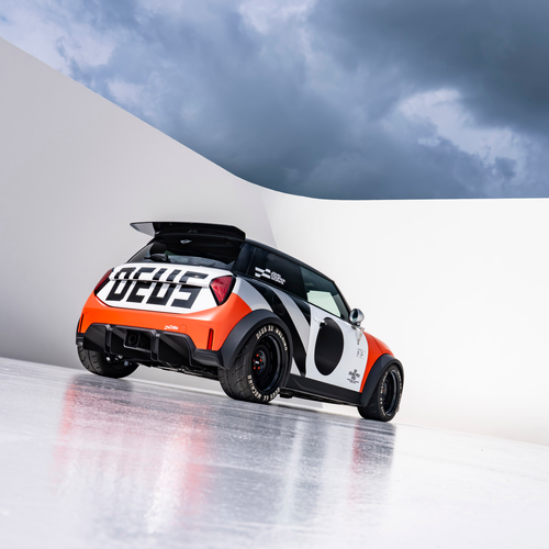 2025 MINI JCW The Machina Concept Rear View