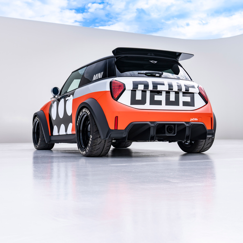 2025 MINI JCW The Machina Concept Rear View