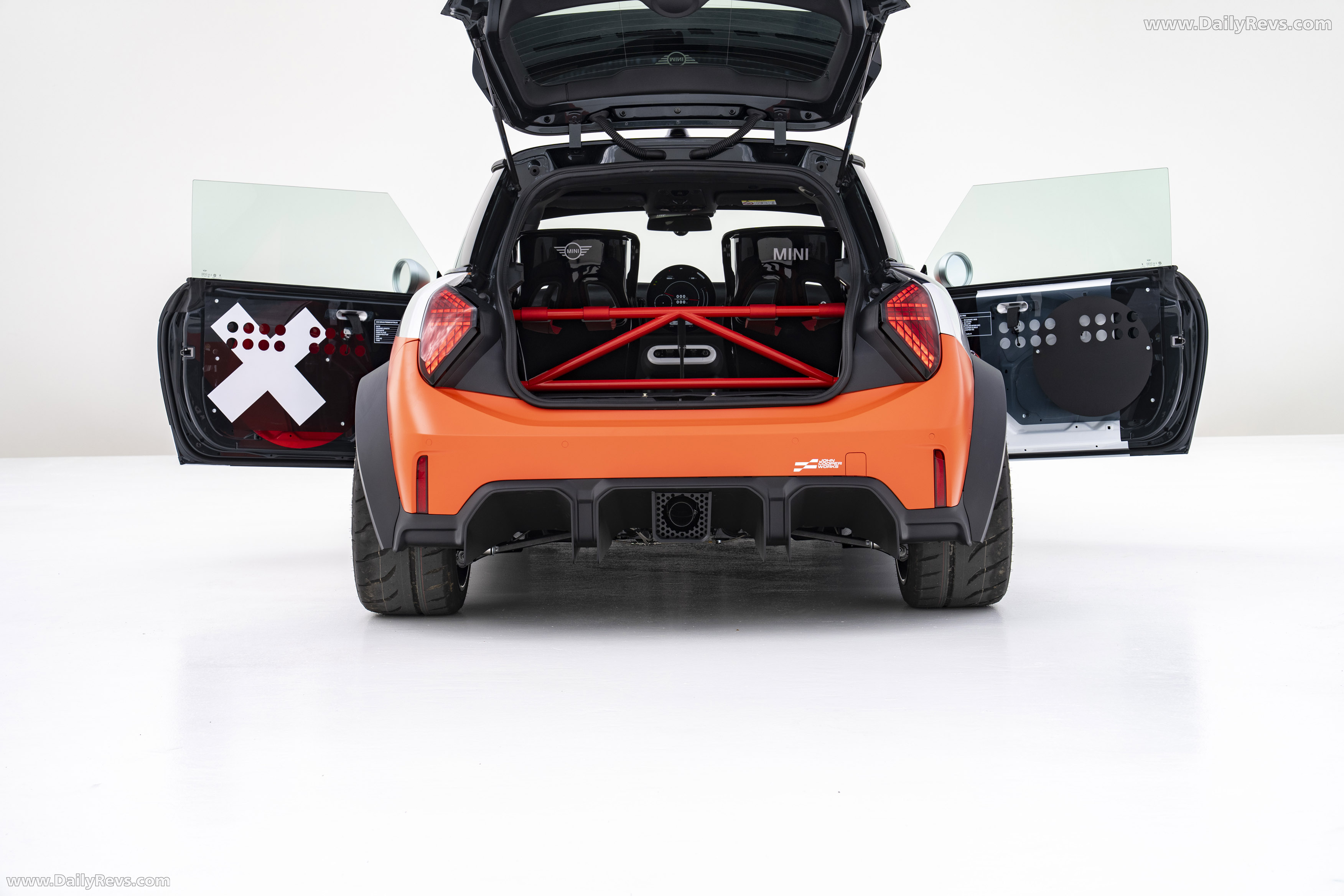 2025 MINI JCW The Machina Concept Rear View