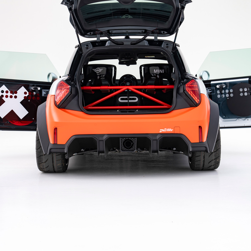 2025 MINI JCW The Machina Concept Rear View