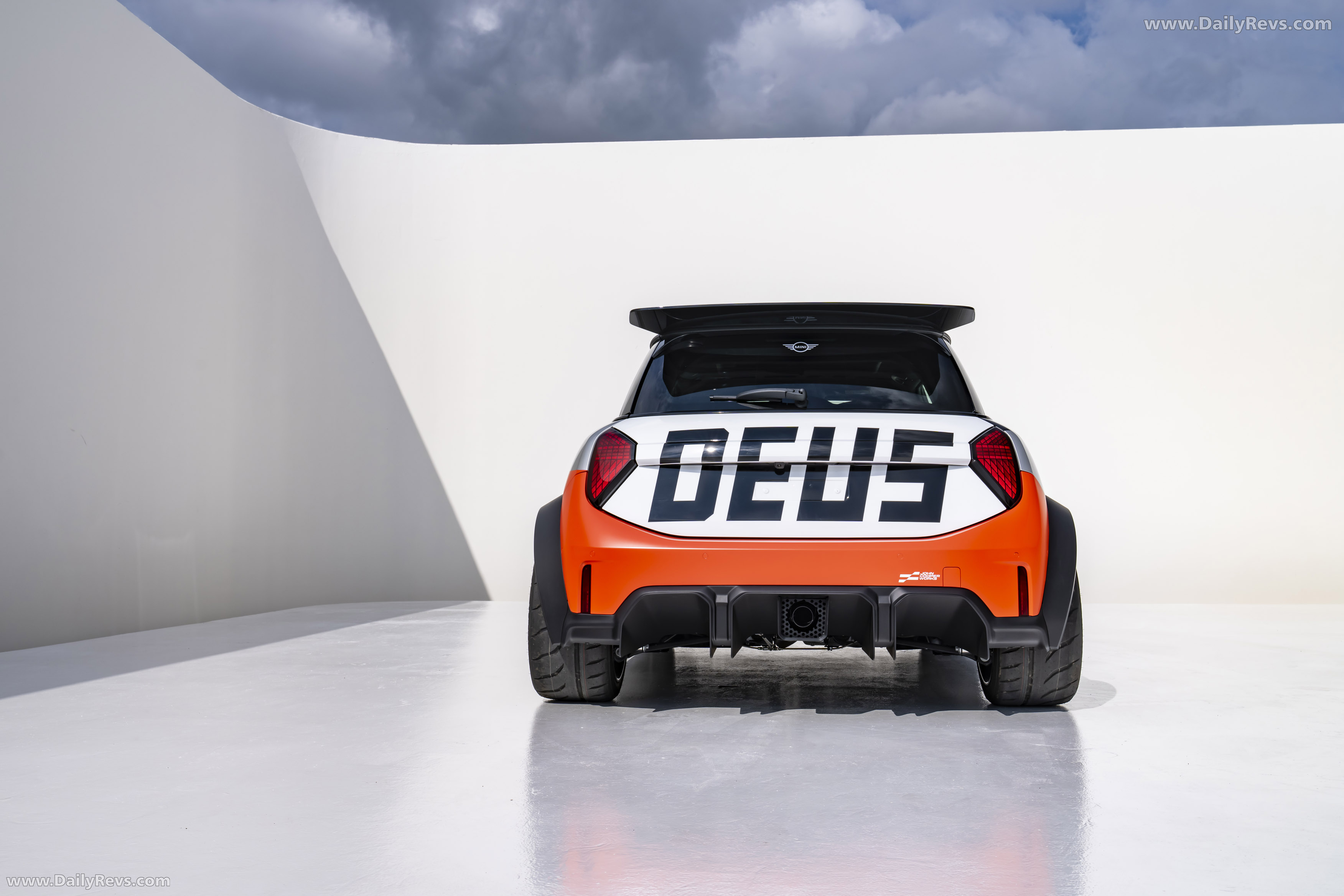 2025 MINI JCW The Machina Concept Rear View