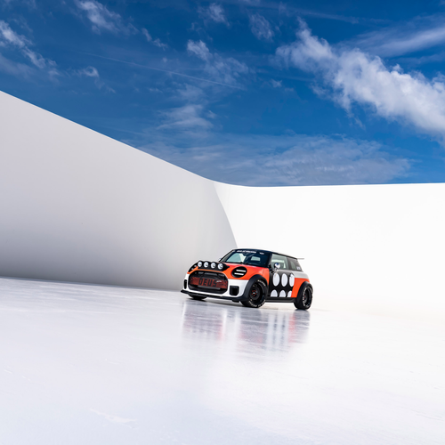 2025 MINI JCW The Machina Concept Front View