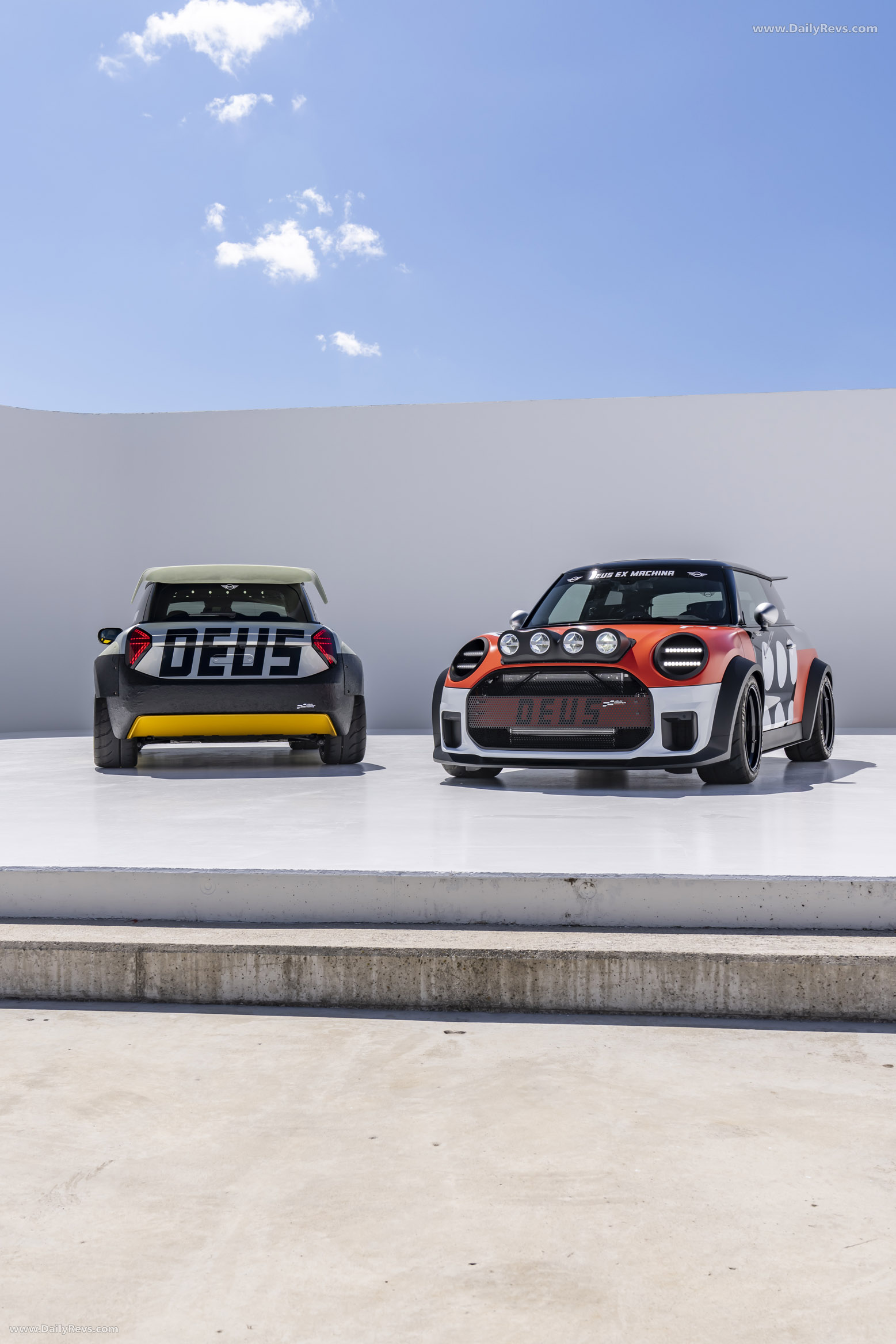2025 MINI JCW The Machina Concept Front View