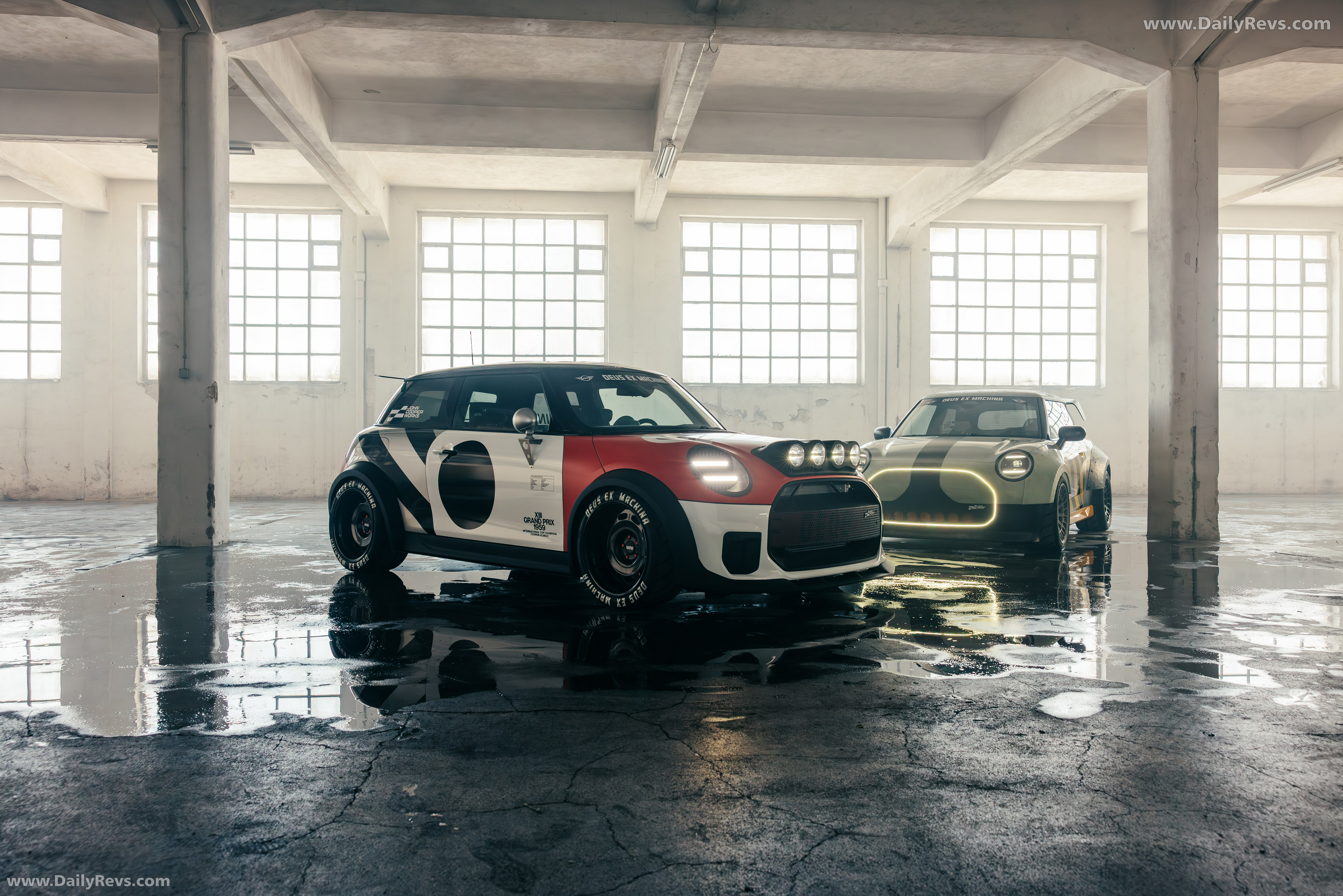 2025 MINI JCW The Machina Concept Front View