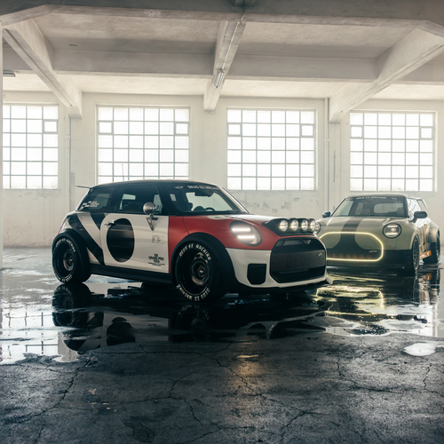 2025 MINI JCW The Machina Concept Front View