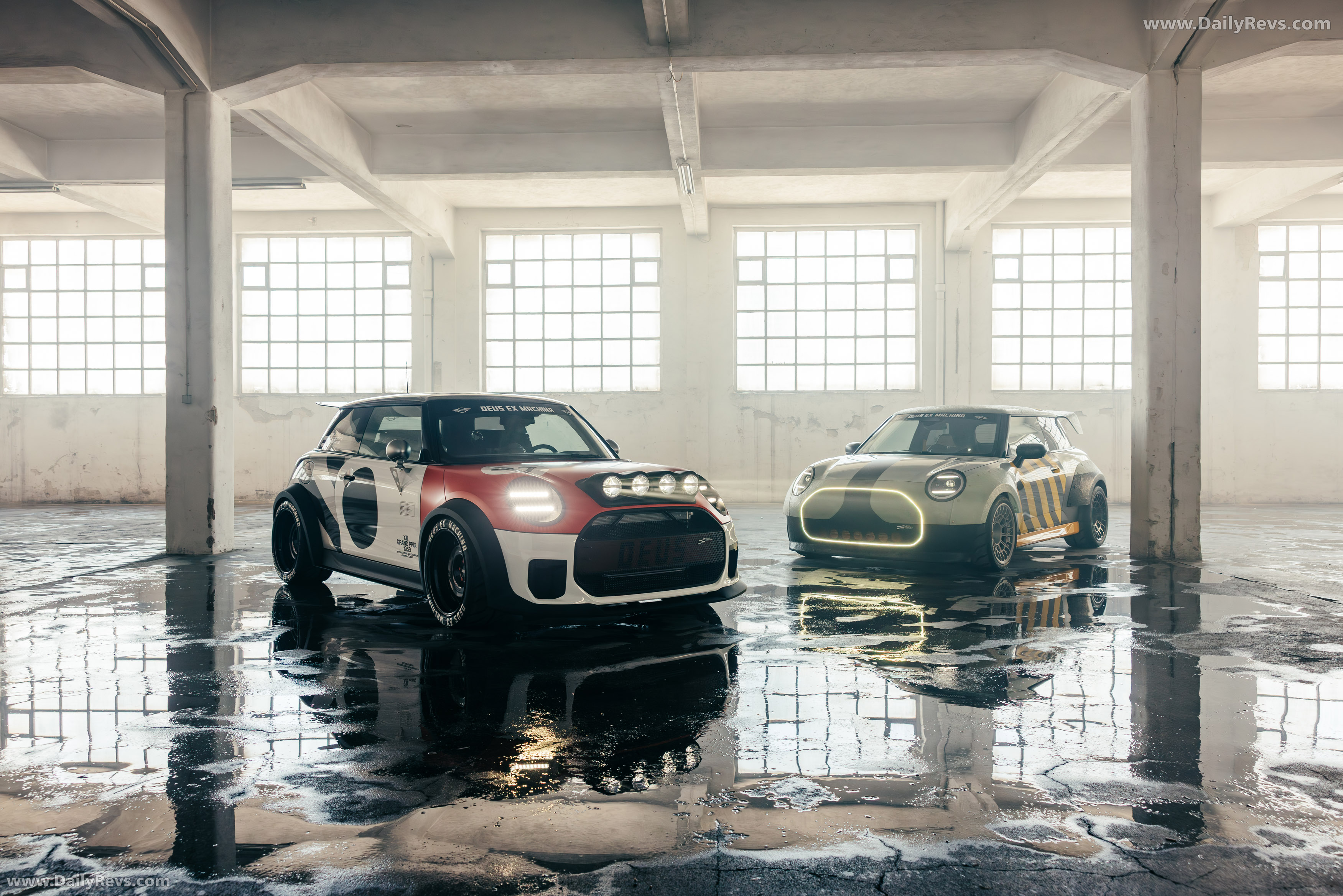 2025 MINI JCW The Machina Concept Front View