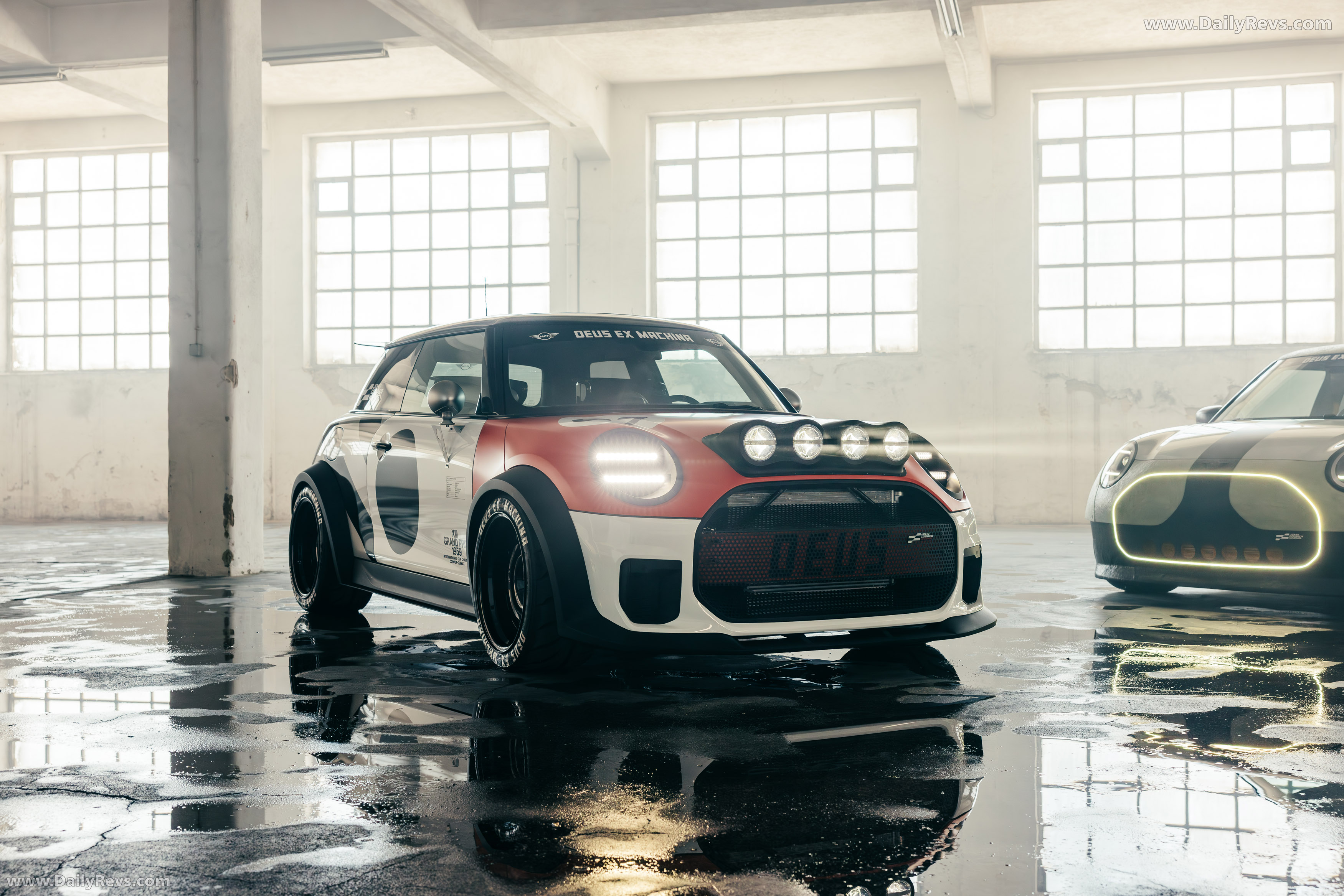 2025 MINI JCW The Machina Concept Front View