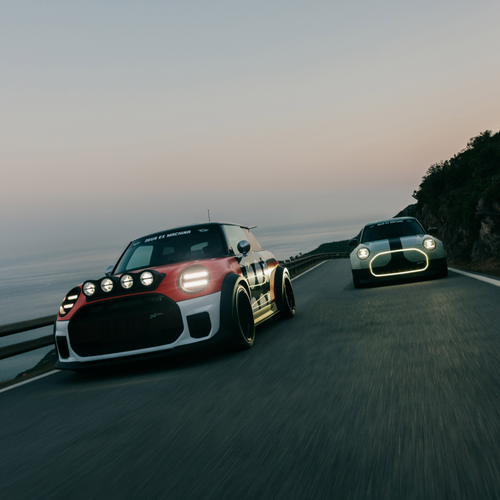 2025 MINI JCW The Machina Concept Front View