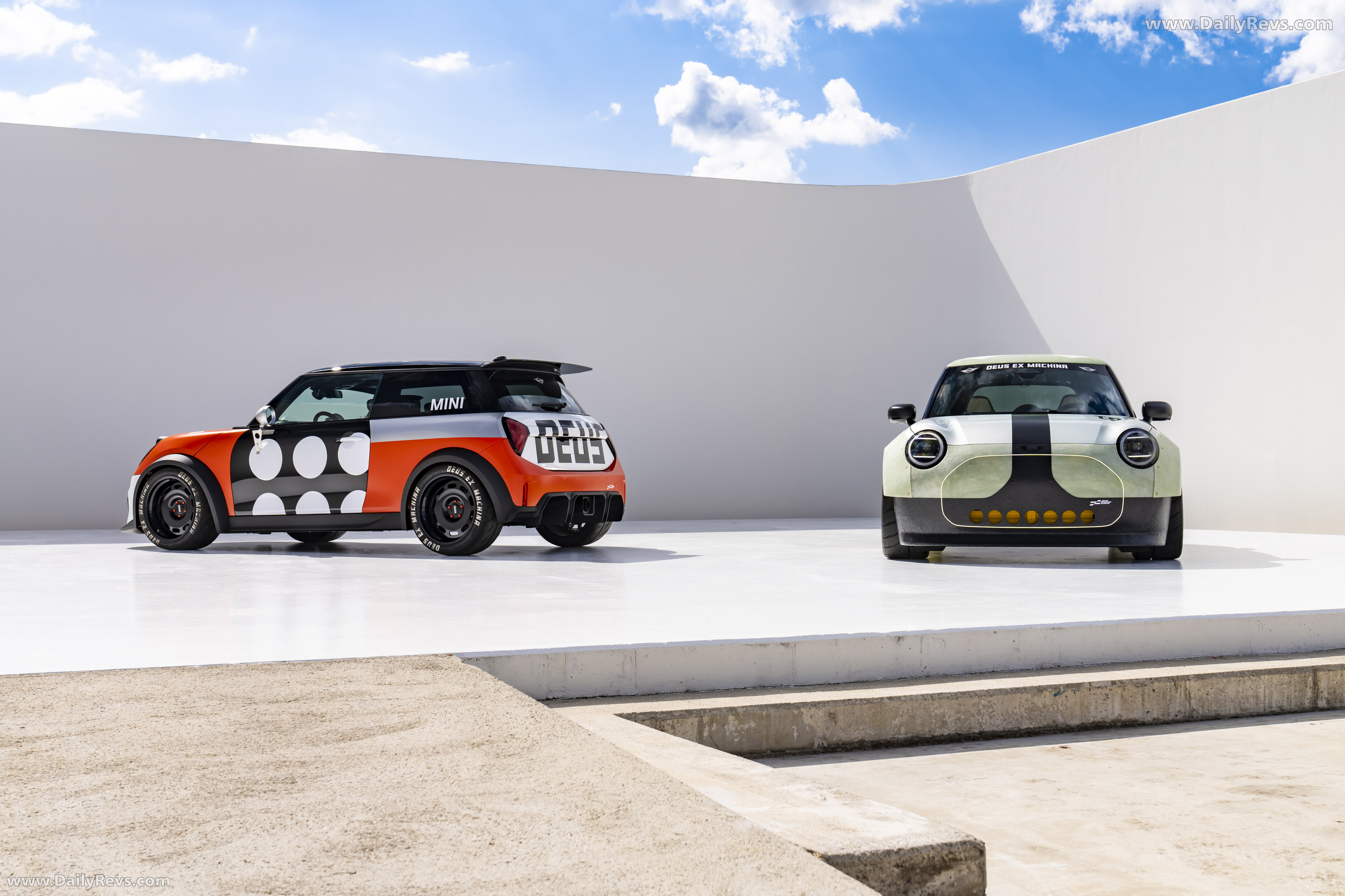 2025 MINI JCW The Machina Concept Rear View