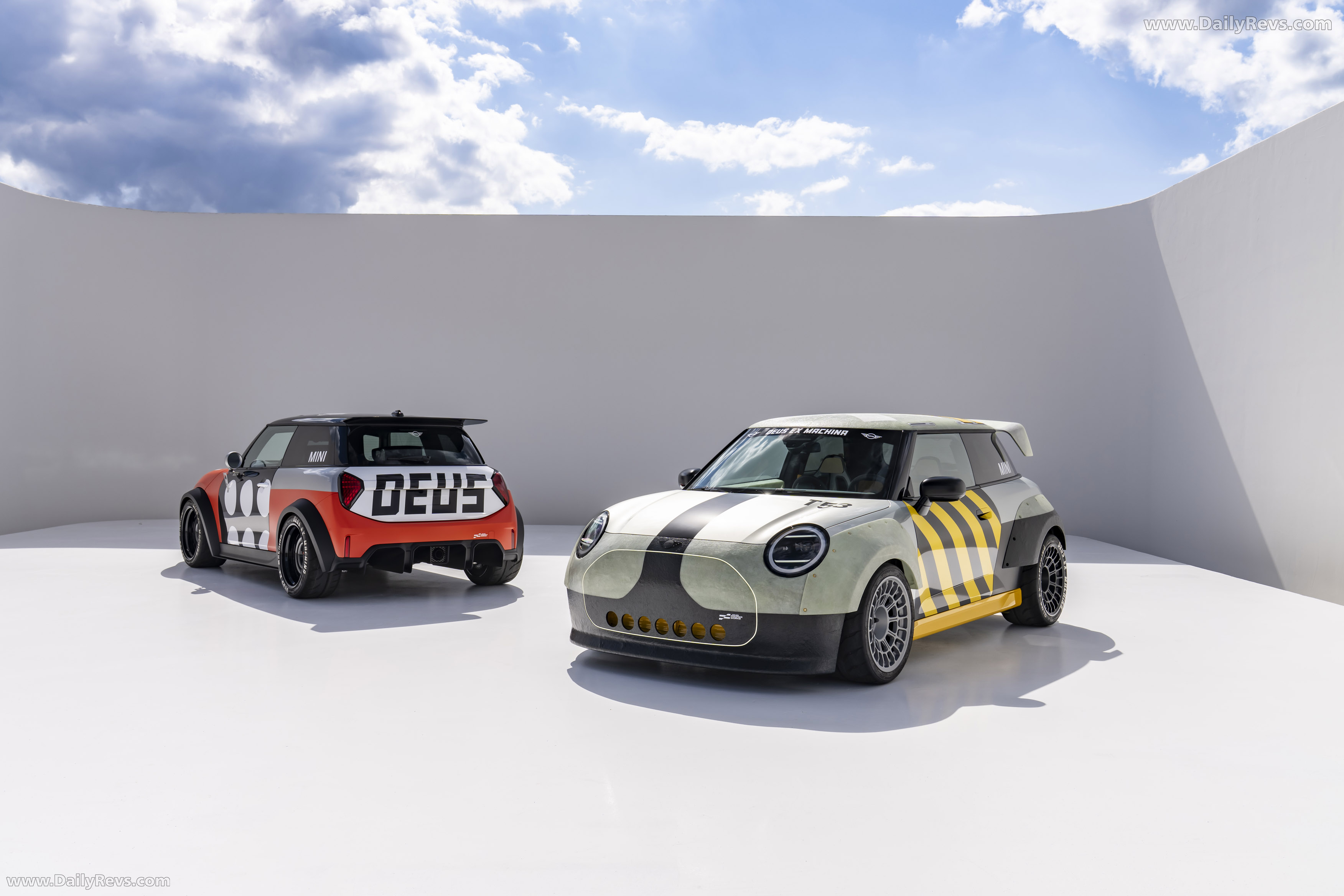 2025 MINI JCW The Machina Concept Rear View