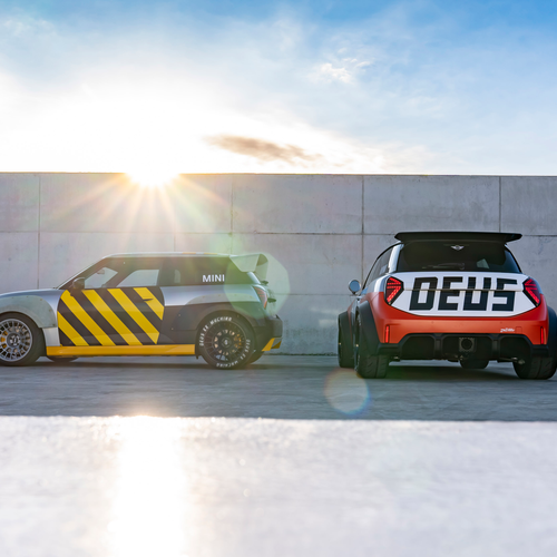 2025 MINI JCW The Machina Concept Rear View