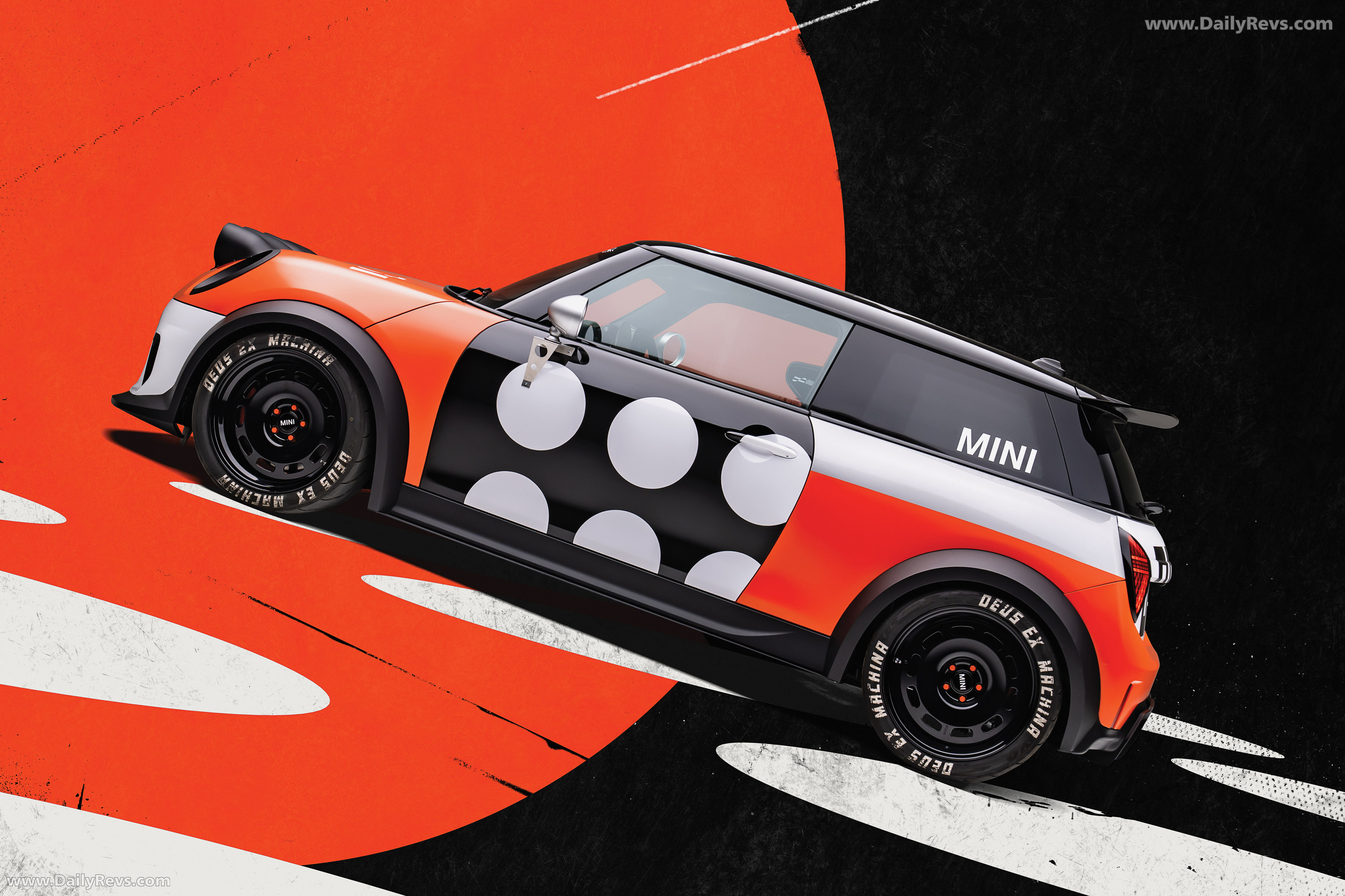 2025 MINI JCW The Machina Concept Side View