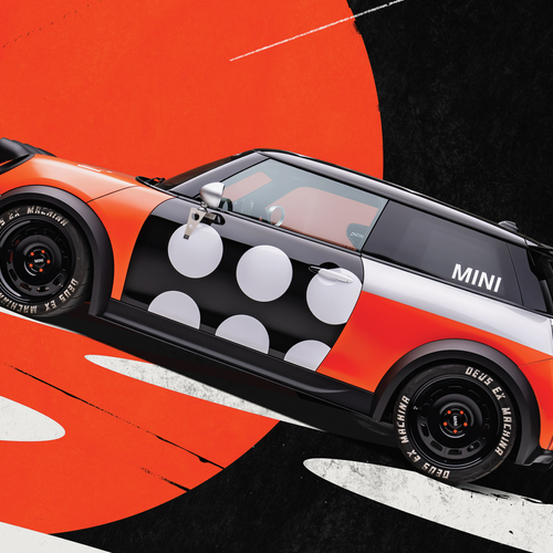 2025 MINI JCW The Machina Concept Side View