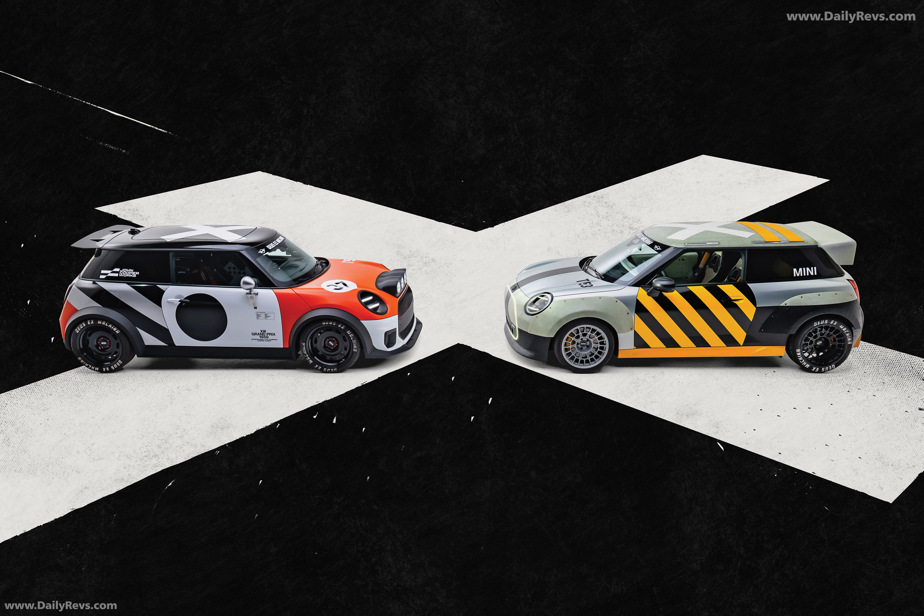 2025 MINI JCW The Machina Concept Side View