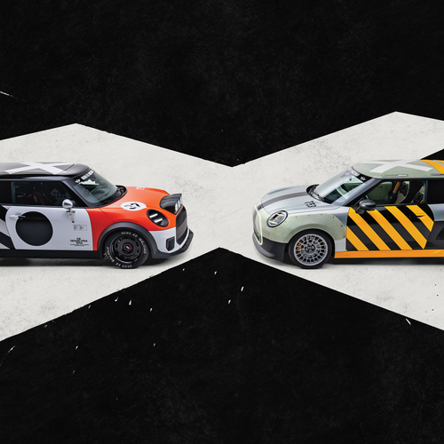 2025 MINI JCW The Machina Concept Side View