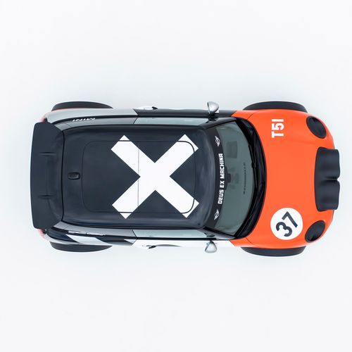 2025 MINI JCW The Machina Concept Top View
