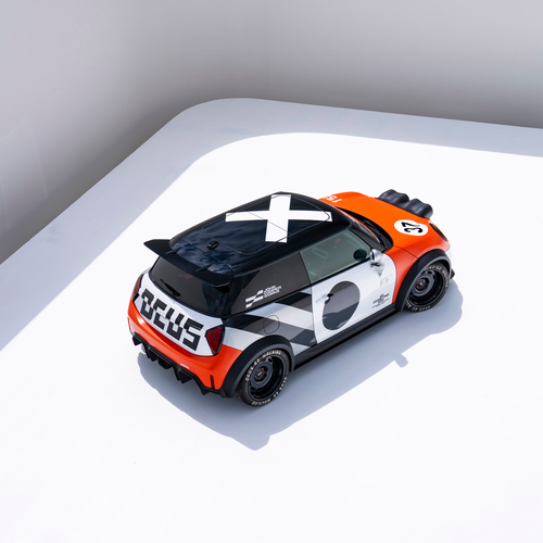 2025 MINI JCW The Machina Concept Top View