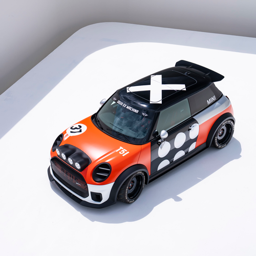 2025 MINI JCW The Machina Concept Top View