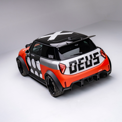 2025 MINI JCW The Machina Concept Top View