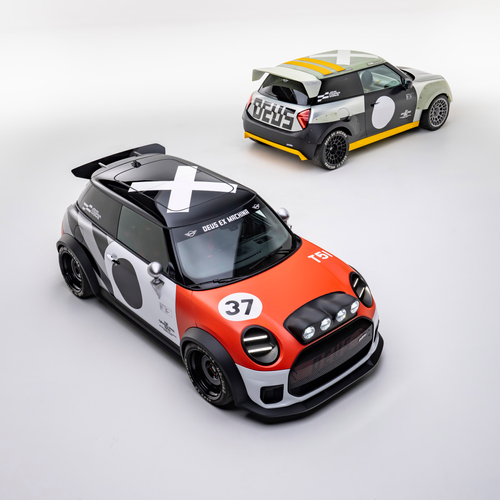 2025 MINI JCW The Machina Concept Top View