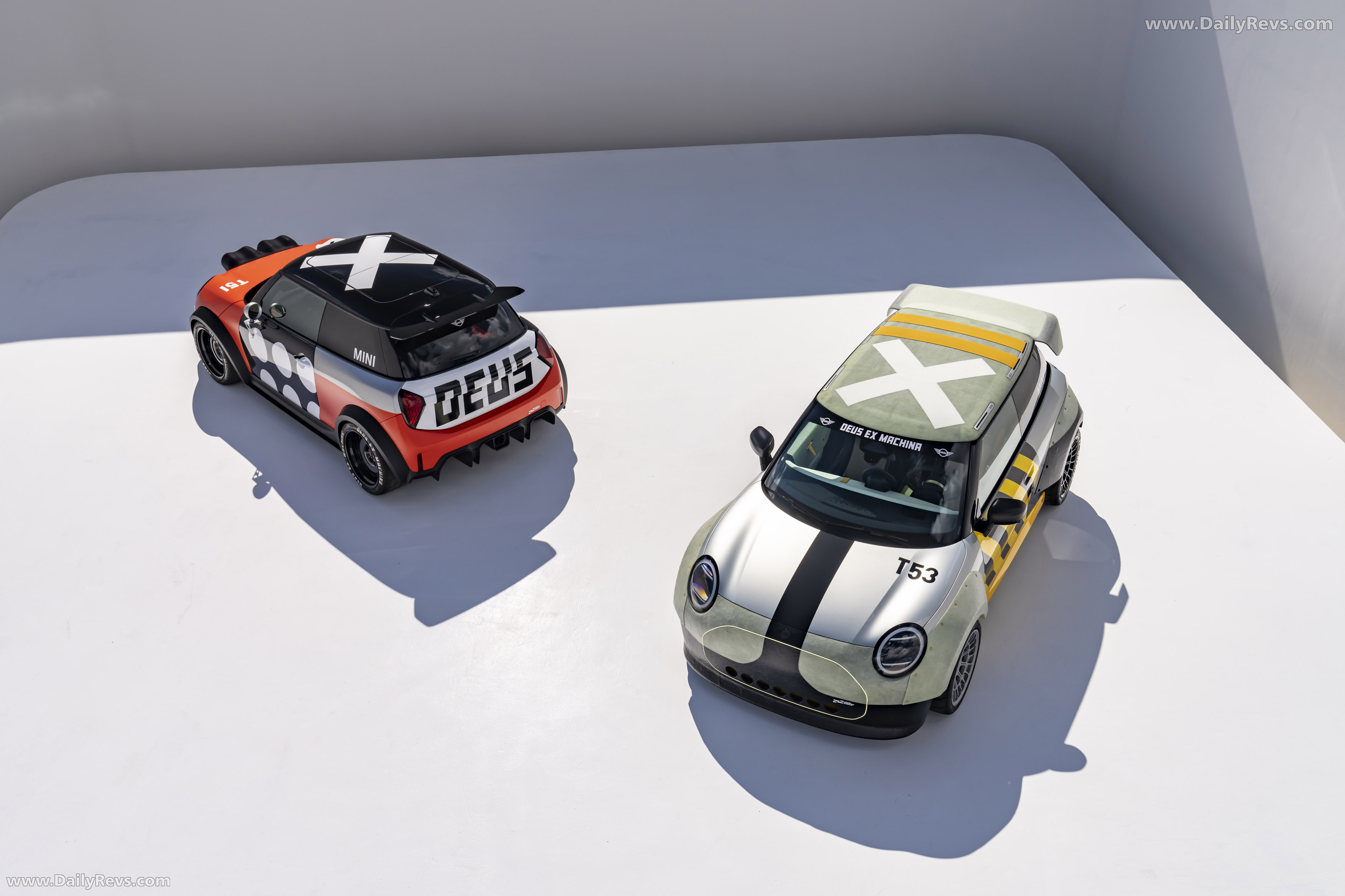 2025 MINI JCW The Machina Concept Top View