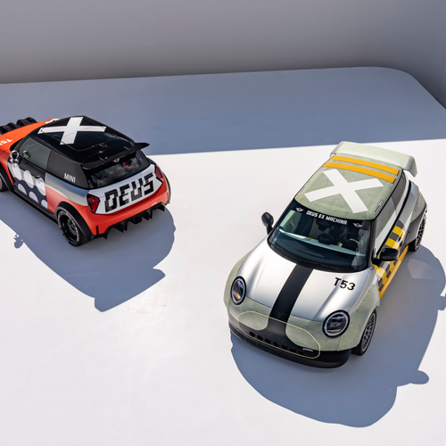 2025 MINI JCW The Machina Concept Top View