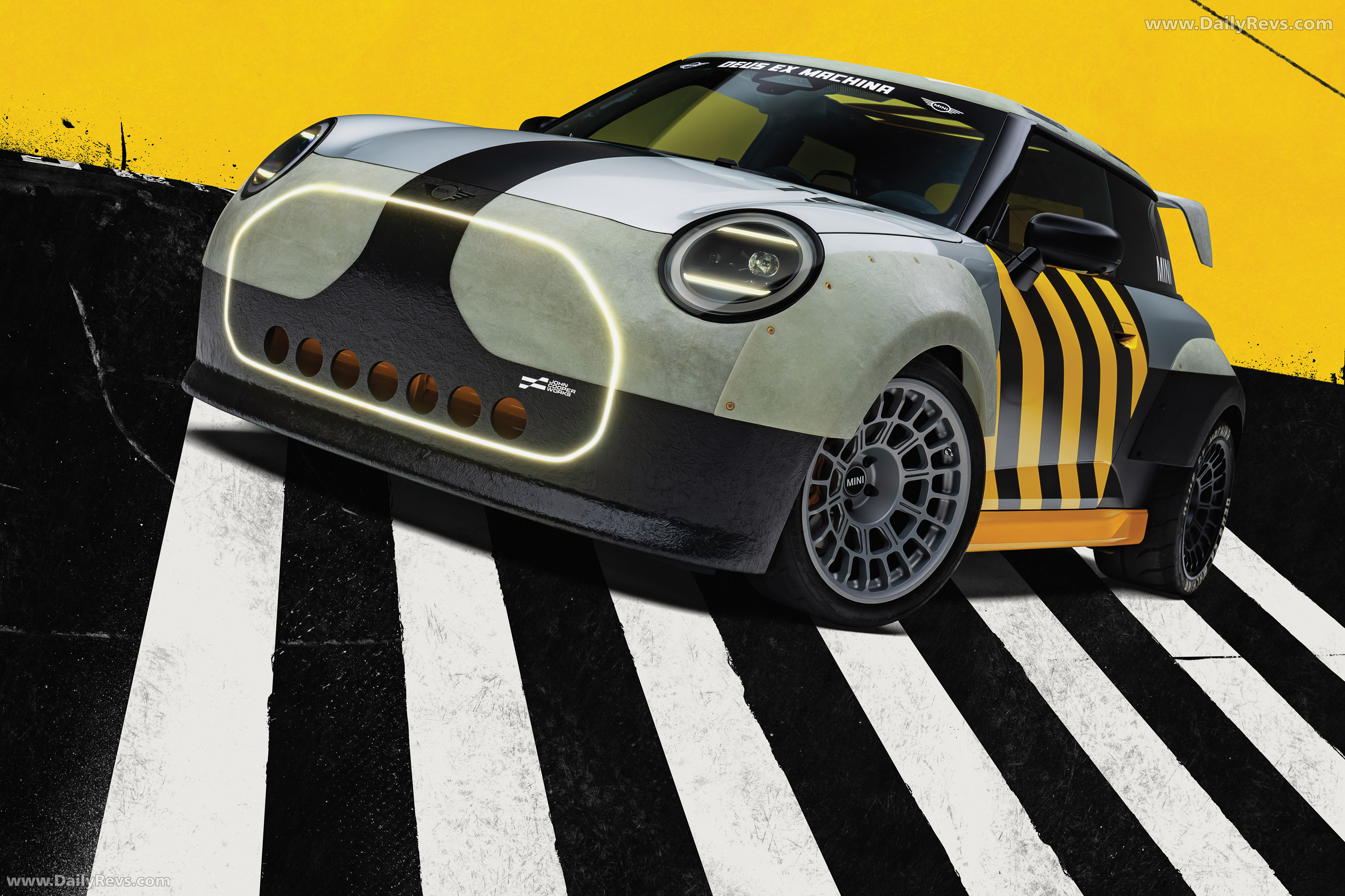 2025 MINI JCW The Skeg Concept Front View